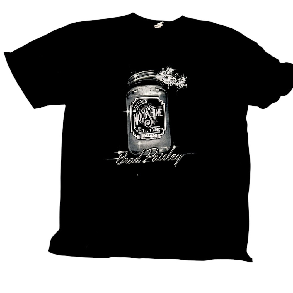 2014 Brad paisley moonshine in the trunk tour t shirt